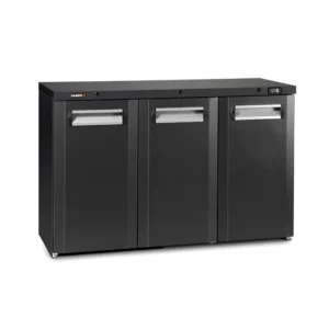 3 door commercial bar fridge, restaurant bar fridge, under bar bottle cooler